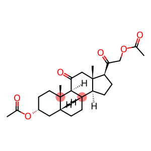 5-BETA-PREGNAN-3-ALPHA, 21-DIOL-11,20-DIONE DIACETATE