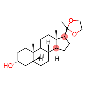 5-BETA-PREGNAN-3-ALPHA-OL-20-ONE 20-ETHYLENEKETAL