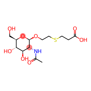 BETA-D-GLCNAC, 2-(2-CARBOXYETHYLTHIO)-ETHYL