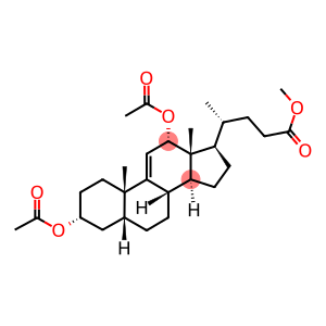 9(11), (5-BETA)-CHOLENIC ACID-3-ALPHA, 12-ALPHA-DIOL DIACETATE METHYL ESTER