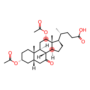 5-BETA-CHOLANIC ACID-3-ALPHA, 12-ALPHA-DIOL-7-ONE DIACETATE