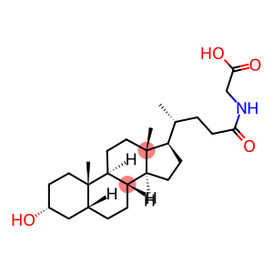 5-BETA-CHOLANIC ACID-3-ALPHA-OL N-(CARBOXYMETHYL)-AMIDE