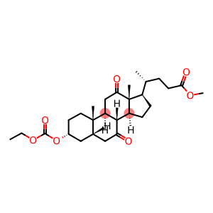 5BETA-CHOLANIC ACID-3ALPHA-OL-7,12-DIONE 3-CARBETHOXYLATE METHYL ESTER