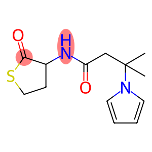 BETA,BETA-DIMETHYL-N-(2-OXOTETRAHYDROTHIOPHEN-3-YL)-1-PYRROLEPROPANAMIDE