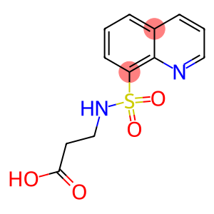 BETA-ALANINE, N-(8-QUINOLINYLSULFONYL)-