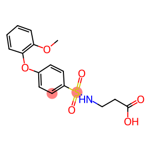 BETA-ALANINE, N-[[4-(2-METHOXYPHENOXY)PHENYL]SULFONYL]-