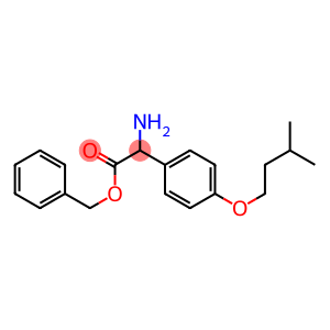 benzyl 2-amino-2-(4-(isopentyloxy)phenyl)acetate