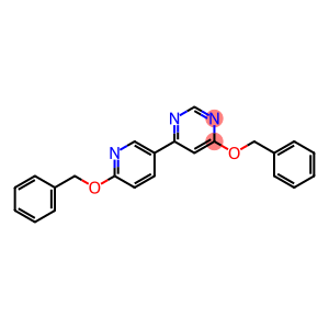 4-(benzyloxy)-6-(6-(benzyloxy)pyridin-3-yl)pyrimidine