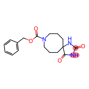 benzyl 2,4-dioxo-1,3,9-triazaspiro[4.7]dodecane-9-carboxylate