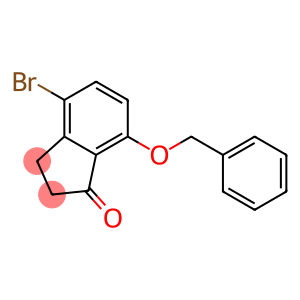 7-(benzyloxy)-4-bromo-2,3-dihydroinden-1-one