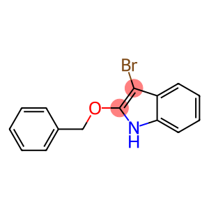 Benzyloxy-3-bromoindole