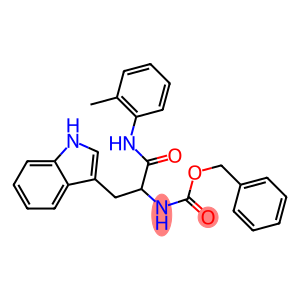 benzyl 1-(1H-indol-3-ylmethyl)-2-oxo-2-(2-toluidino)ethylcarbamate