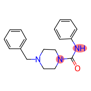 4-benzyl-N-phenyl-1-piperazinecarboxamide