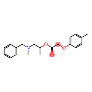 2-[benzyl(methyl)amino]-1-methylethyl (4-methylphenoxy)acetate