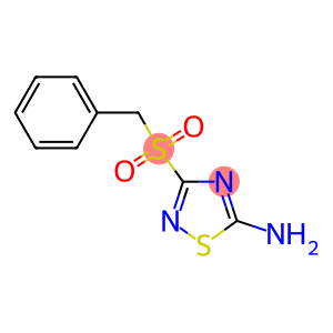 3-(benzylsulfonyl)-1,2,4-thiadiazol-5-ylamine