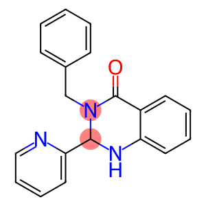 3-benzyl-2-(2-pyridinyl)-2,3-dihydro-4(1H)-quinazolinone