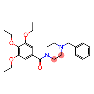 1-benzyl-4-(3,4,5-triethoxybenzoyl)piperazine