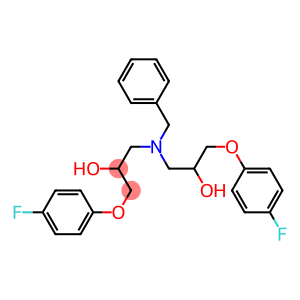 1-{benzyl[3-(4-fluorophenoxy)-2-hydroxypropyl]amino}-3-(4-fluorophenoxy)-2-propanol