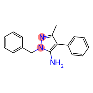 1-benzyl-3-methyl-4-phenyl-1H-pyrazol-5-ylamine