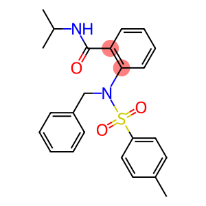 2-{benzyl[(4-methylphenyl)sulfonyl]amino}-N-isopropylbenzamide