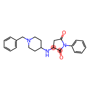 3-[(1-benzyl-4-piperidinyl)amino]-1-phenyl-2,5-pyrrolidinedione