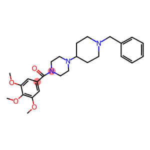 1-(1-benzyl-4-piperidinyl)-4-(3,4,5-trimethoxybenzoyl)piperazine