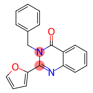 3-benzyl-2-(2-furyl)-4(3H)-quinazolinone