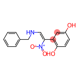 2-{2-(benzylamino)-1-nitrovinyl}-1,4-benzenediol