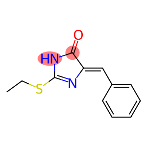 5-benzylidene-2-(ethylsulfanyl)-3,5-dihydro-4H-imidazol-4-one