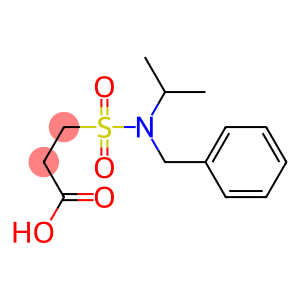 3-[benzyl(propan-2-yl)sulfamoyl]propanoic acid