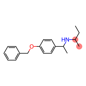 {1-[4-(benzyloxy)phenyl]ethyl}(butan-2-yl)amine