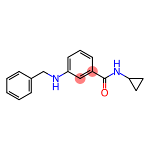 3-(benzylamino)-N-cyclopropylbenzamide