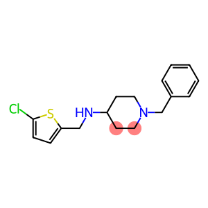 1-benzyl-N-[(5-chlorothiophen-2-yl)methyl]piperidin-4-amine