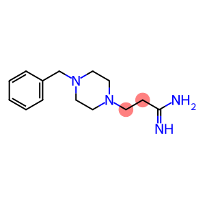 3-(4-benzylpiperazin-1-yl)propanimidamide