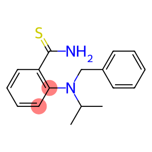 2-[benzyl(propan-2-yl)amino]benzene-1-carbothioamide