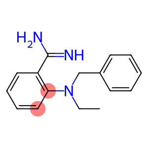 2-[benzyl(ethyl)amino]benzene-1-carboximidamide