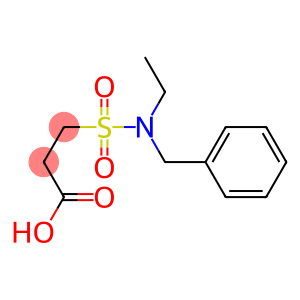 3-[benzyl(ethyl)sulfamoyl]propanoic acid