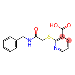 2-{[(benzylcarbamoyl)methyl]sulfanyl}pyridine-3-carboxylic acid