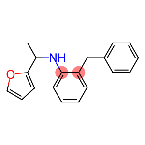 2-benzyl-N-[1-(furan-2-yl)ethyl]aniline