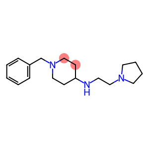 1-benzyl-N-[2-(pyrrolidin-1-yl)ethyl]piperidin-4-amine