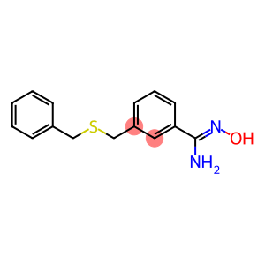 3-[(benzylsulfanyl)methyl]-N'-hydroxybenzene-1-carboximidamide