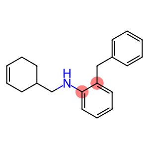 2-benzyl-N-(cyclohex-3-en-1-ylmethyl)aniline