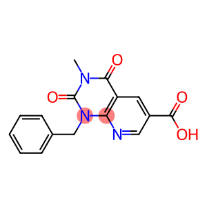 1-benzyl-3-methyl-2,4-dioxo-1,2,3,4-tetrahydropyrido[2,3-d]pyrimidine-6-carboxylic acid