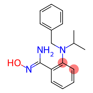 2-[benzyl(propan-2-yl)amino]-N'-hydroxybenzene-1-carboximidamide