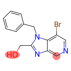 (1-benzyl-7-bromo-1H-imidazo[4,5-c]pyridin-2-yl)methanol