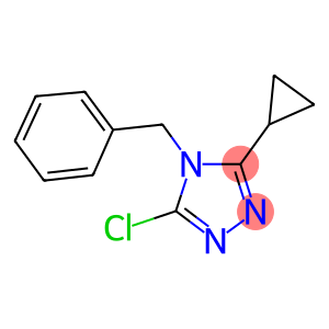 4-benzyl-3-chloro-5-cyclopropyl-4H-1,2,4-triazole