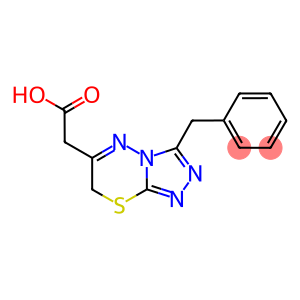 3-Benzyl-6-(carboxymethyl)-7H-[1,2,4]triazolo[3,4-b][1,3,4]thiadiazine