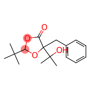 5-Benzyl-2-tert-butyl-5-(1-hydroxy-1-methylethyl)-1,3-dioxolan-4-one