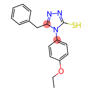 5-BENZYL-4-(4-ETHOXY-PHENYL)-4H-[1,2,4]TRIAZOLE-3-THIOL