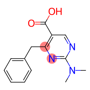 4-benzyl-2-(dimethylamino)-5-pyrimidinecarboxylic acid